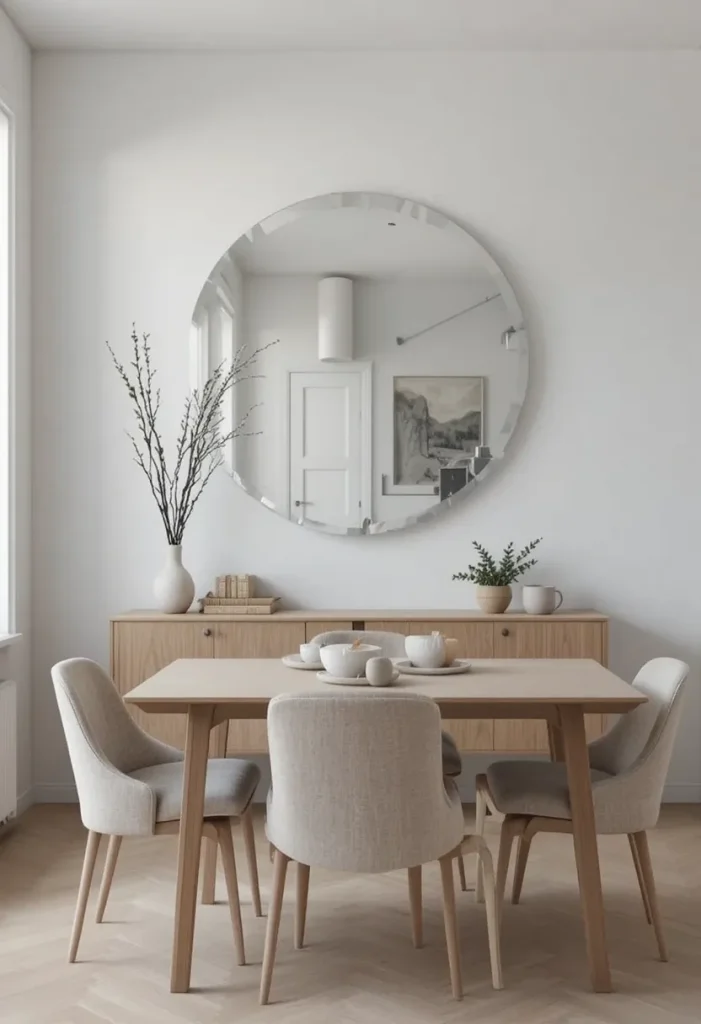 Minimalist Frameless Mirror for Modern Spaces
