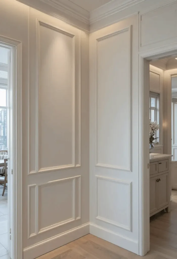 Vertical Line Molding