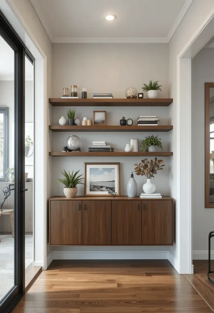 Floating Shelves Display