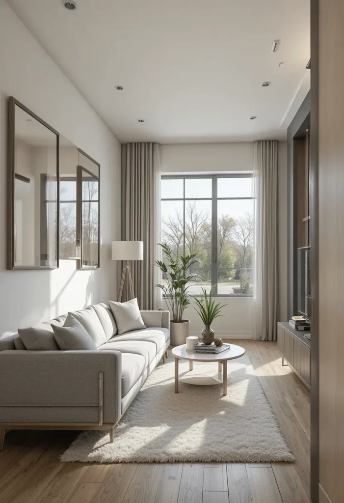 Oversized Rectangular Mirror