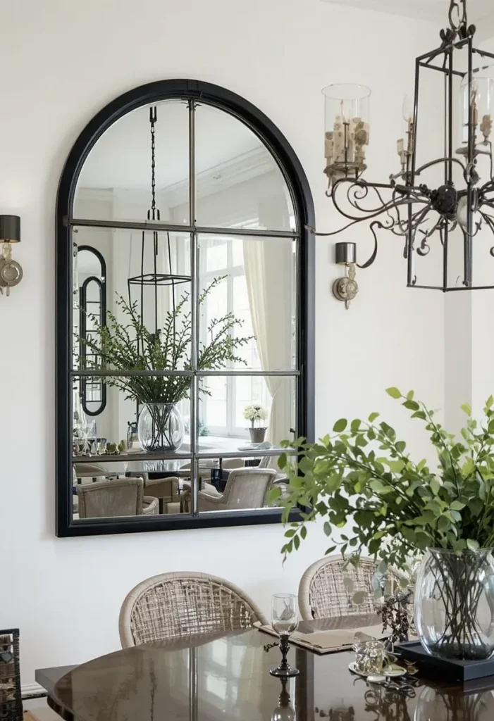 Arched Mirror for Soft Architectural Detail