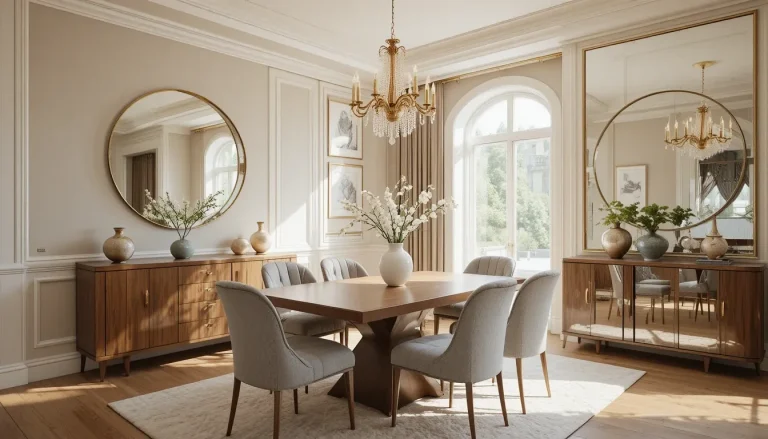 Mirror in Dining Room Ideas