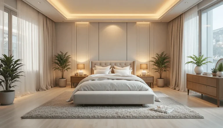 relaxing bedroom sanctuary ideas