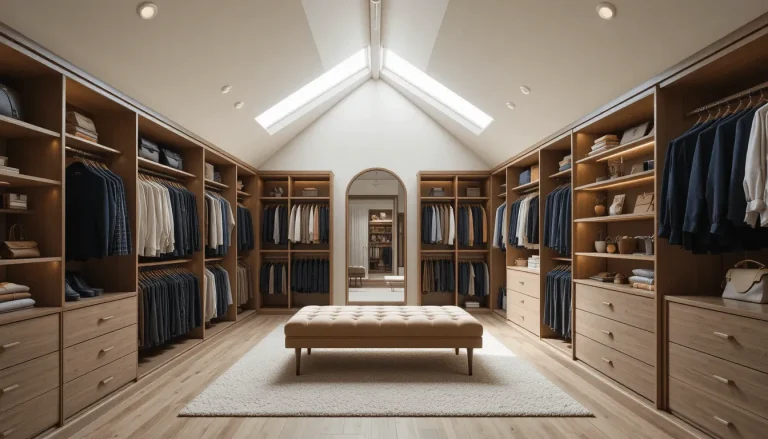 15 Attic Walk-In Closet Ideas