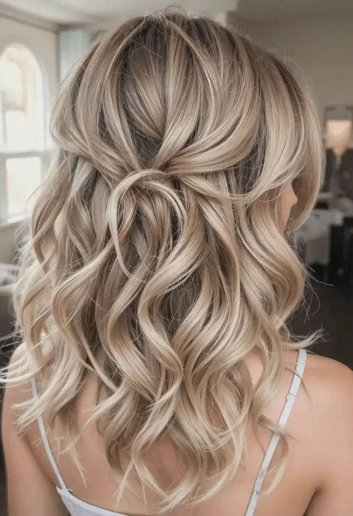 Soft Curls Shoulder Style