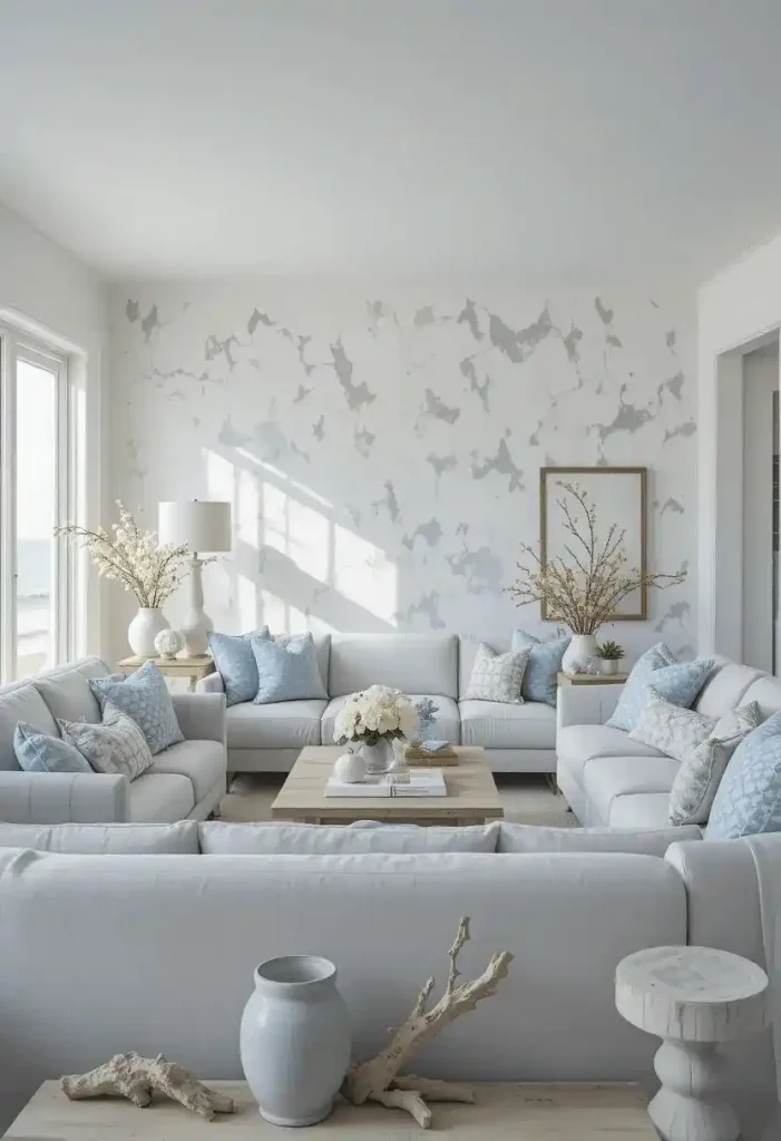 Fireplace Center Sunken Living Room