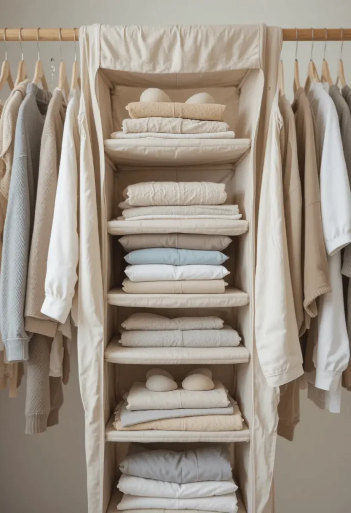 Use Hanging Closet Shelves