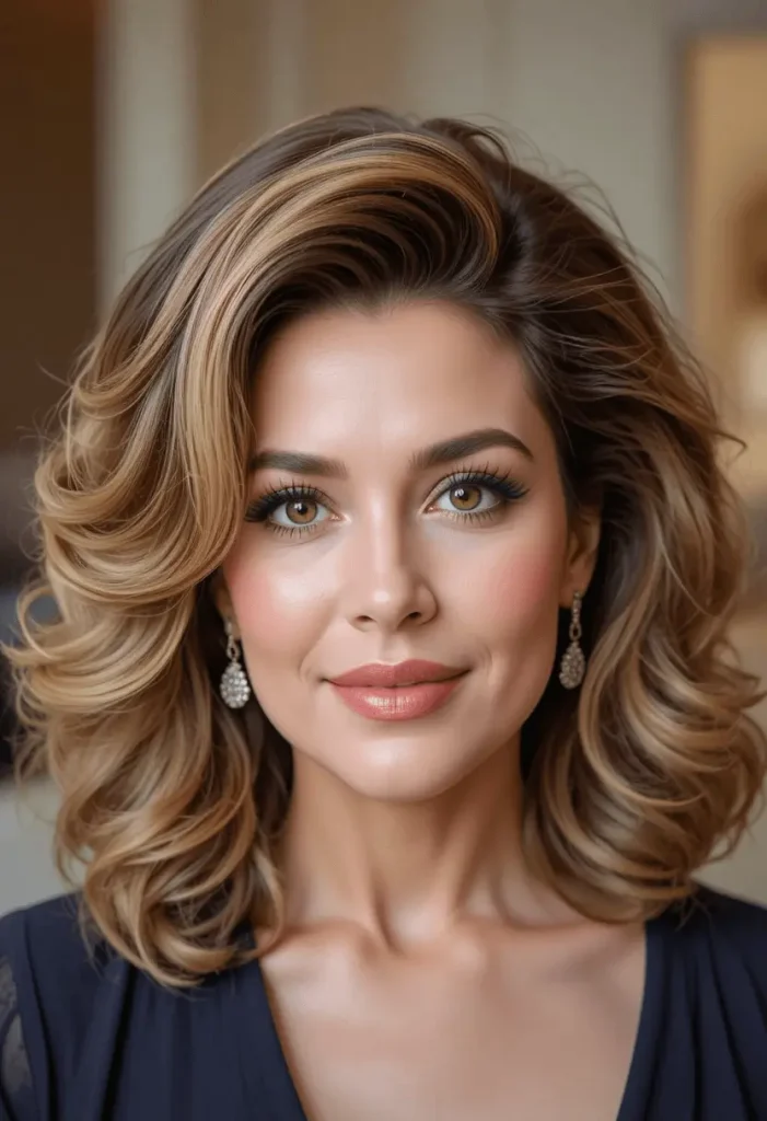 Voluminous Blowout Style