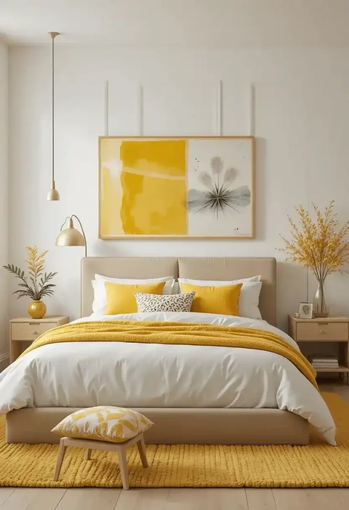 Neutral Base with Fun Accents Room