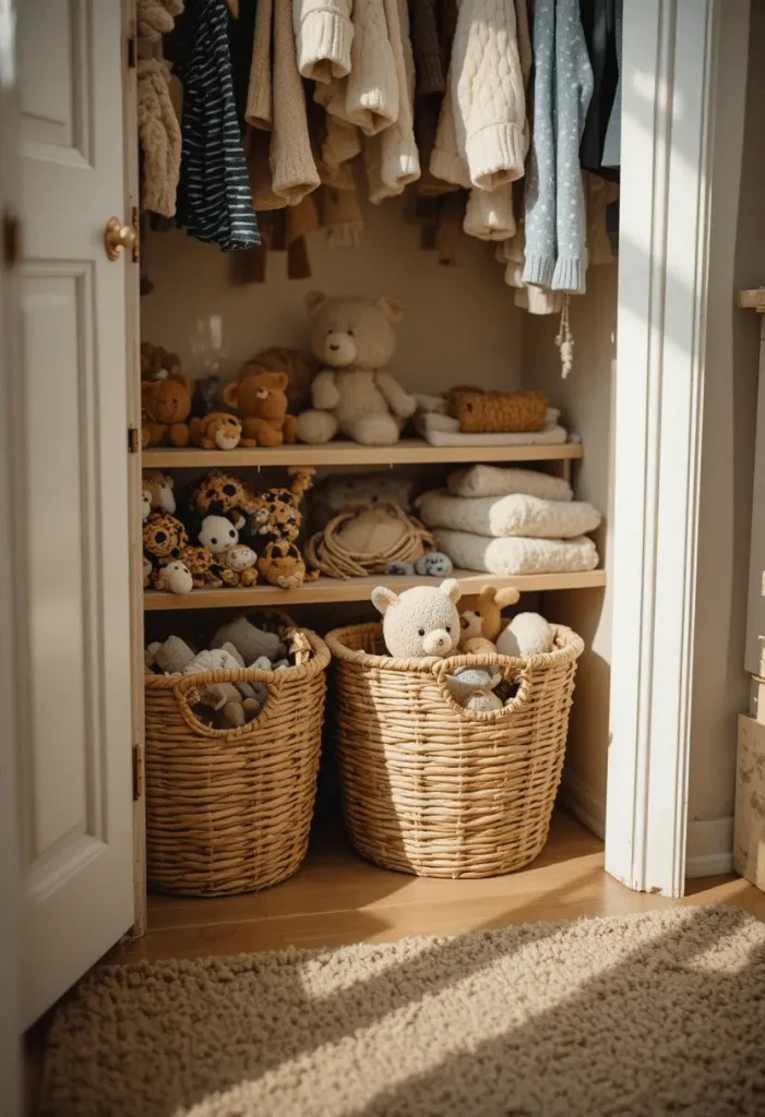 Use Baskets for Quick Storage