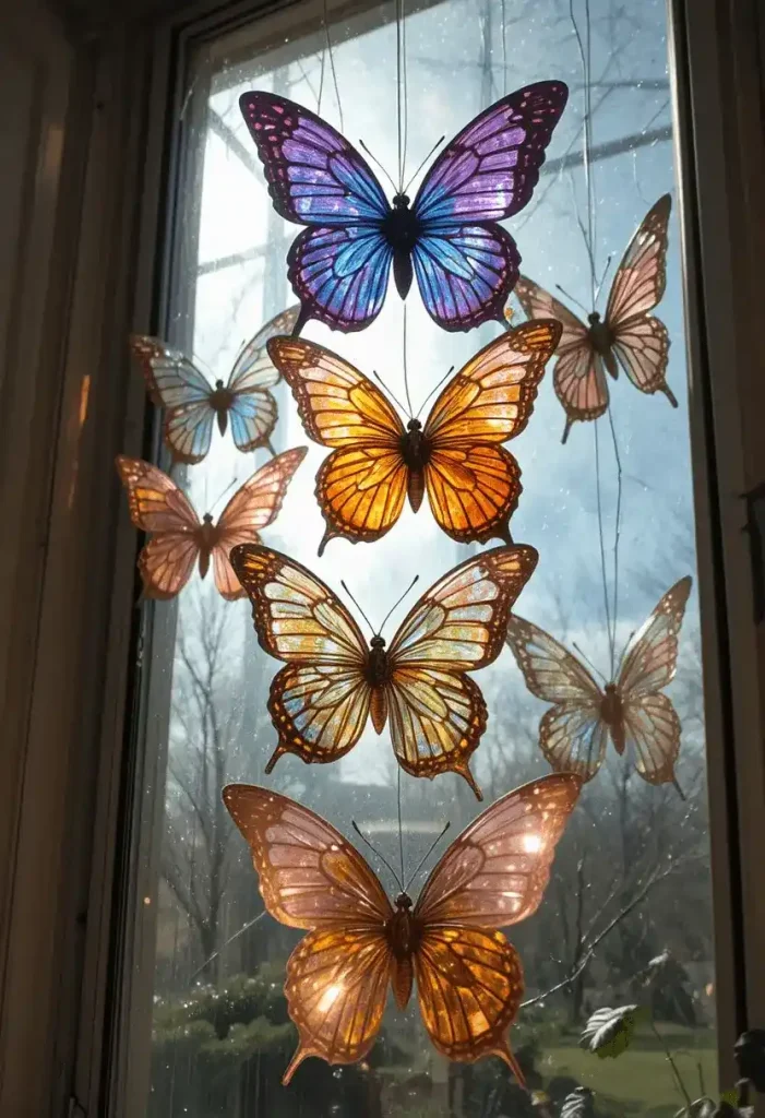 Butterfly Suncatcher Craft