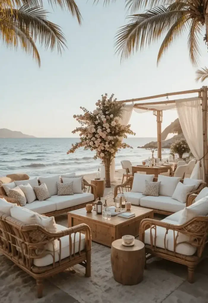Coastal Lounge Seating Area
