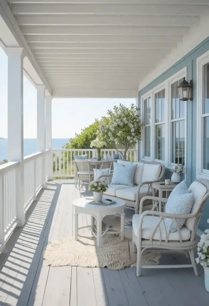 Neutral Coastal Deck Styling