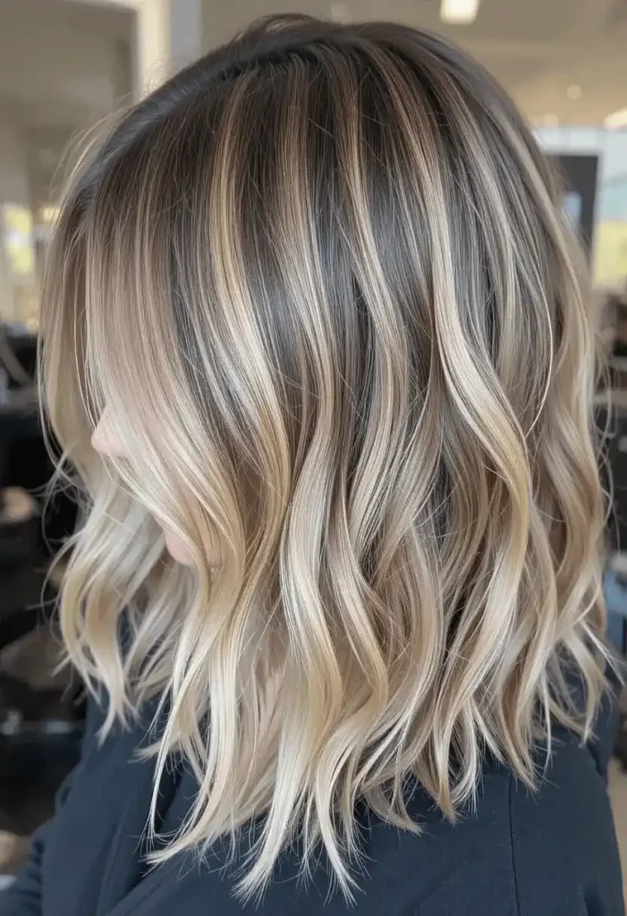 Shoulder-Length with Subtle Highlights