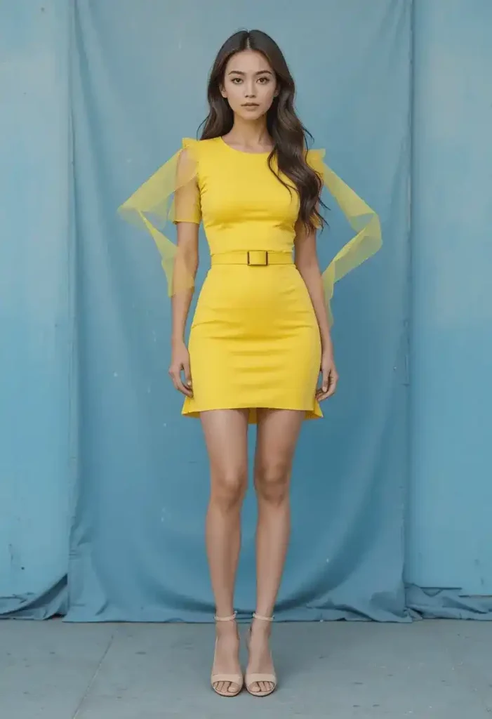 Bold Color Statement Outfit
