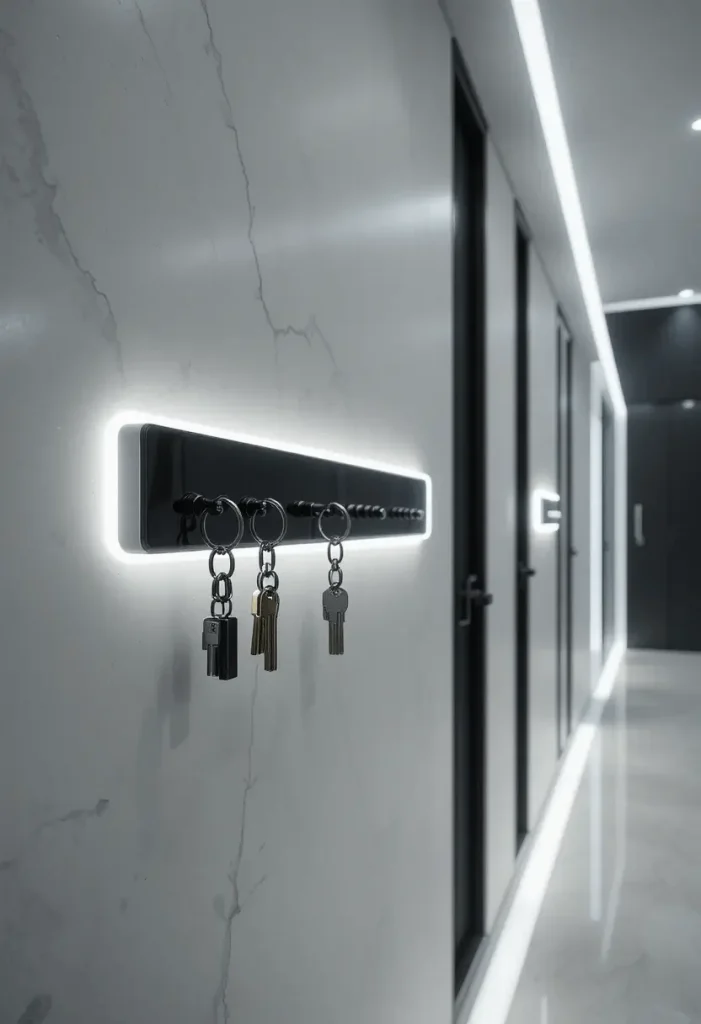 Magnetic Key Holder Strip