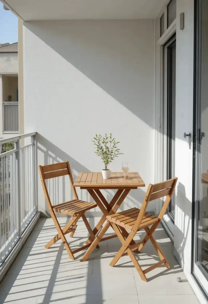 Use Foldable Furniture