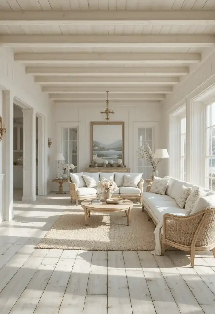 Whitewashed Wood Finishes