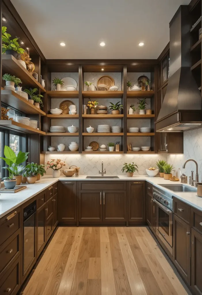 Open Shelving Displays