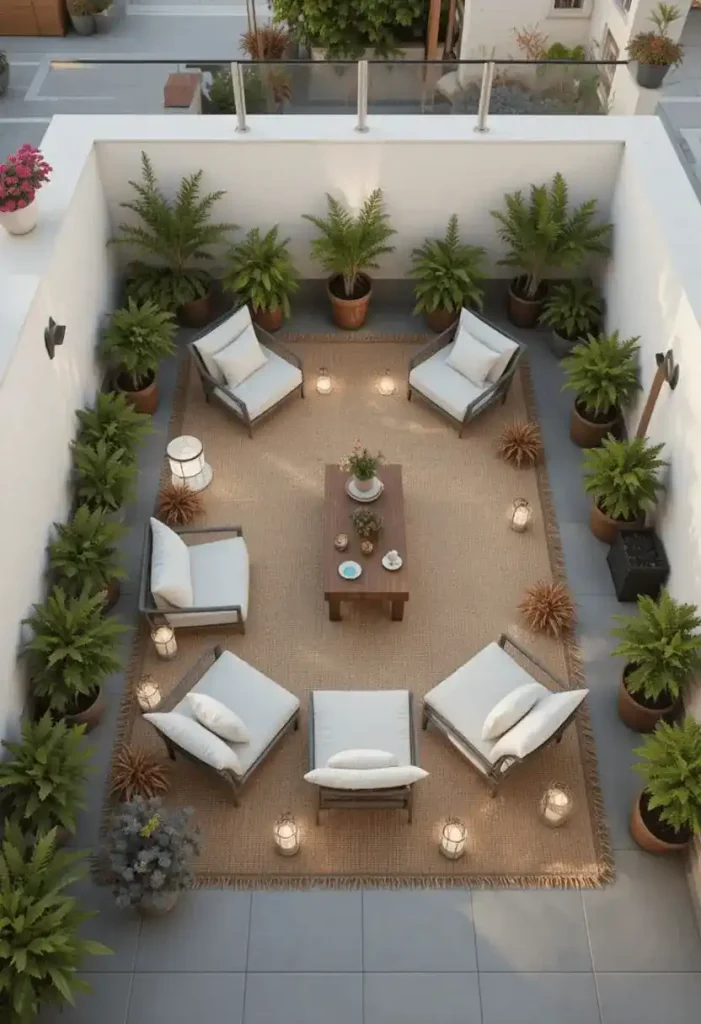 Hanging Planters for Visual Flow