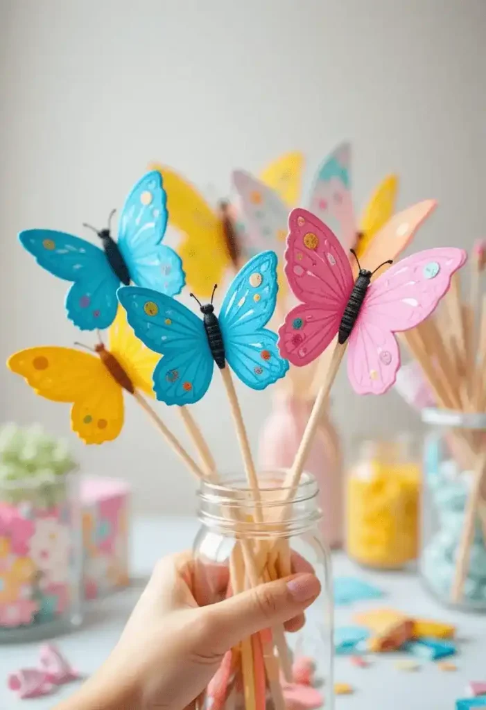 Butterfly Stick Craft