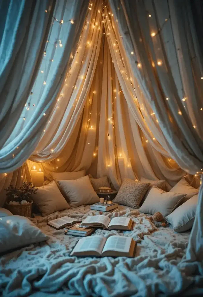 Cozy Blanket Fort Nook