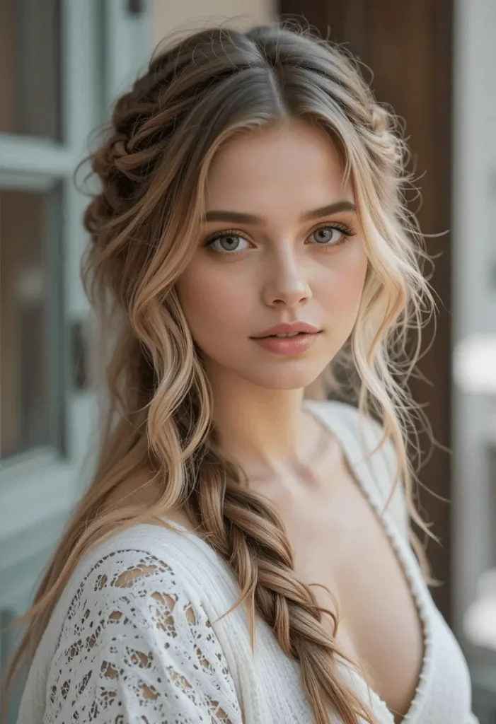 Loose Braided Style