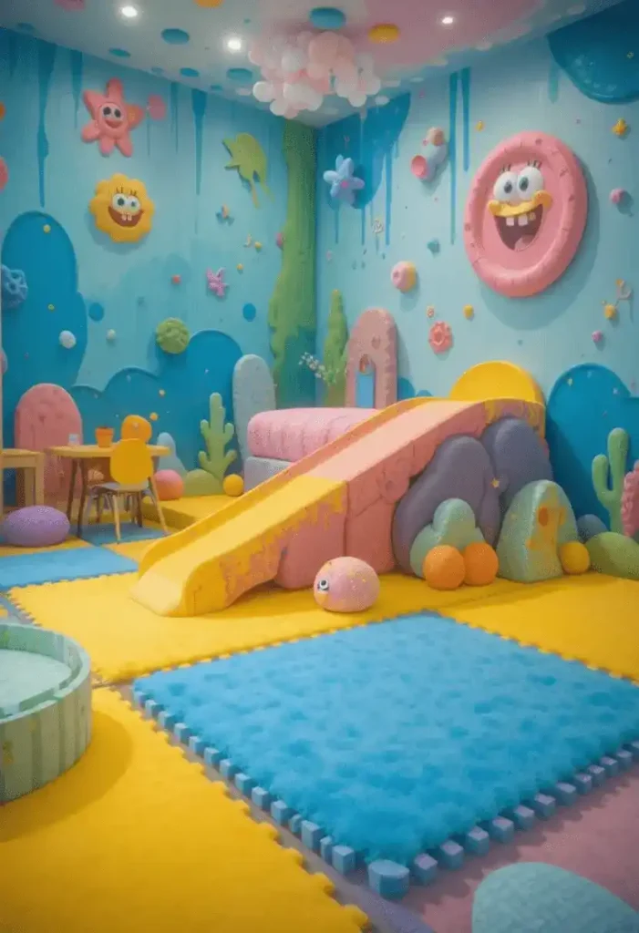 Soft Play SpongeBob Kids Room