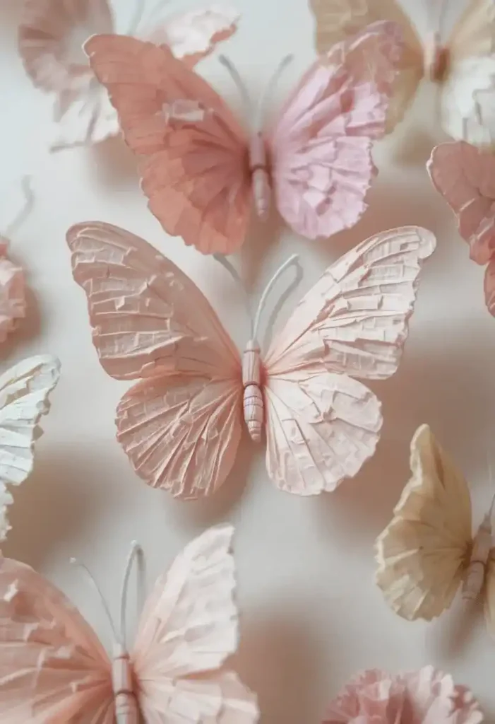 Tissue Paper Butterfly Craft