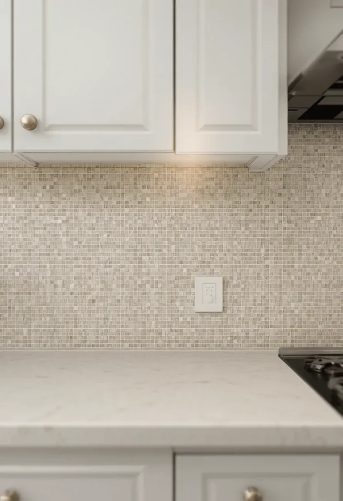 Neutral Beige Micro Tile