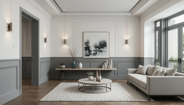 Half Wall Paneling Styles