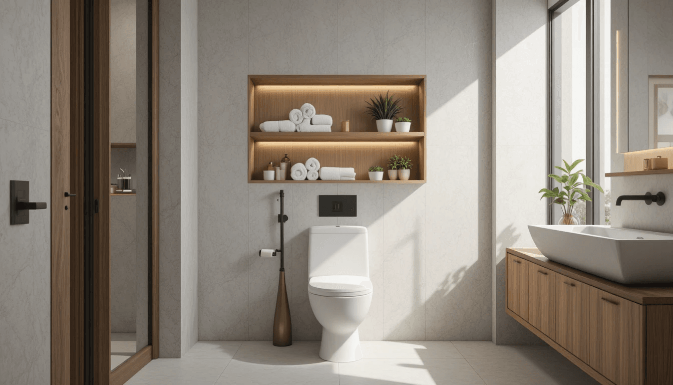 Bathroom Shelves Over Toilet Ideas