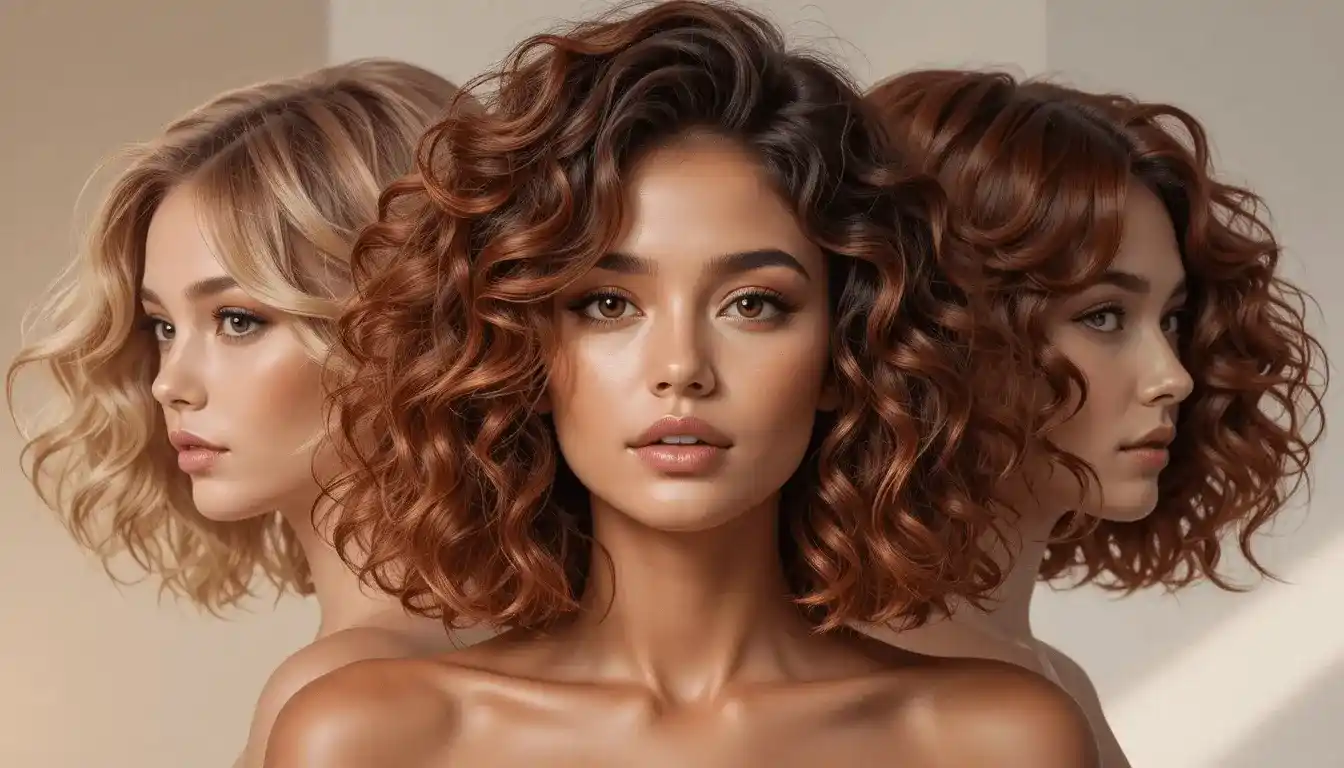 Short Curly Hair Color Ideas