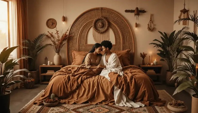Afro Bohemian Couple Bedroom Decor Ideas