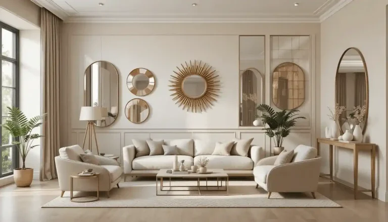 Elegant Mirror Wall Art Designs