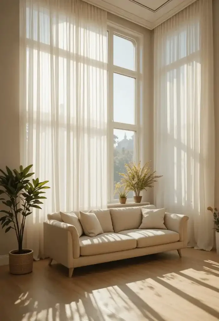 Light Linen Curtains