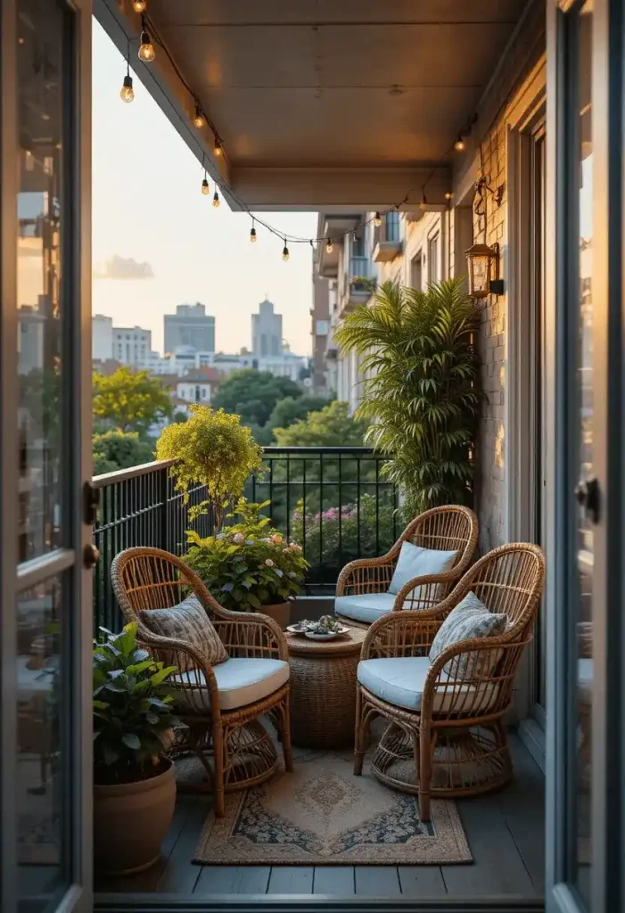 Outdoor Balcony Setup
