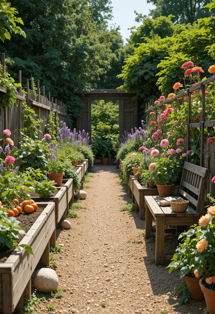 Kitchen Garden and Cut Flower Patch
