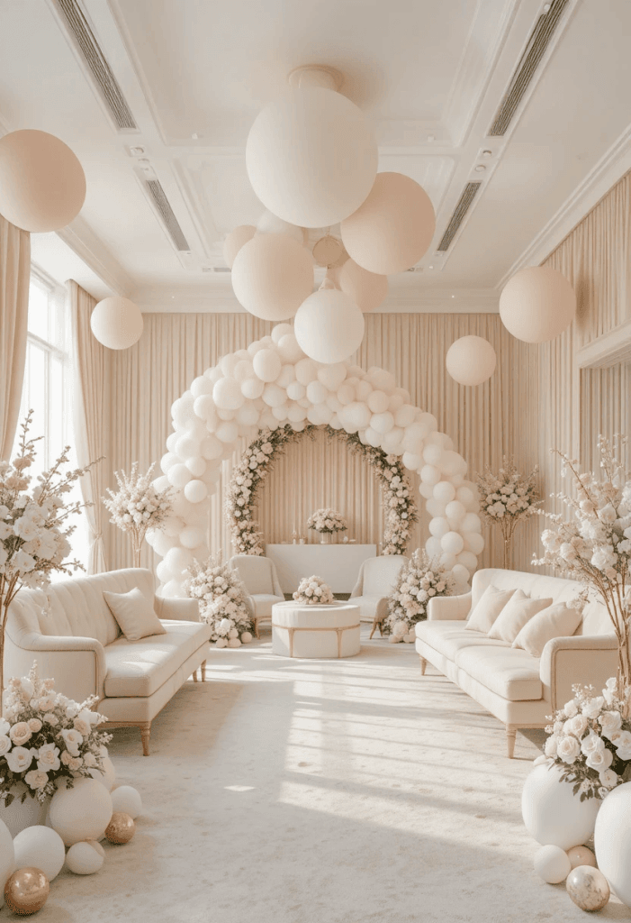 How to Create a Modern Neutral Baby Shower Aesthetic