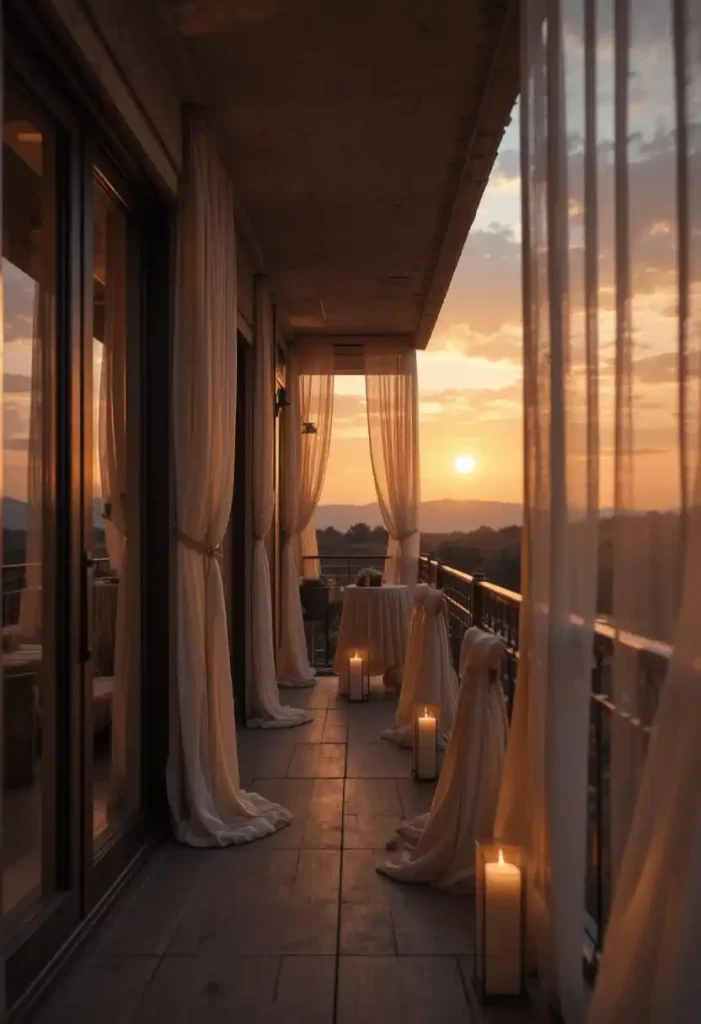 How to Create a Sunset Balcony Atmosphere That Feels Cinematic