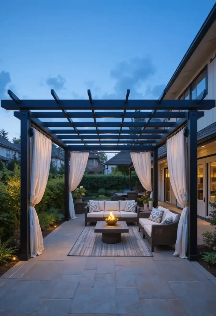 Modern Pergola Patio Design