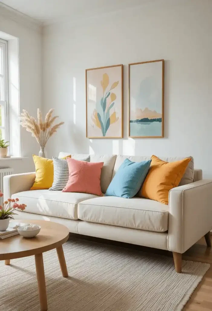 Bright Throw Pillows