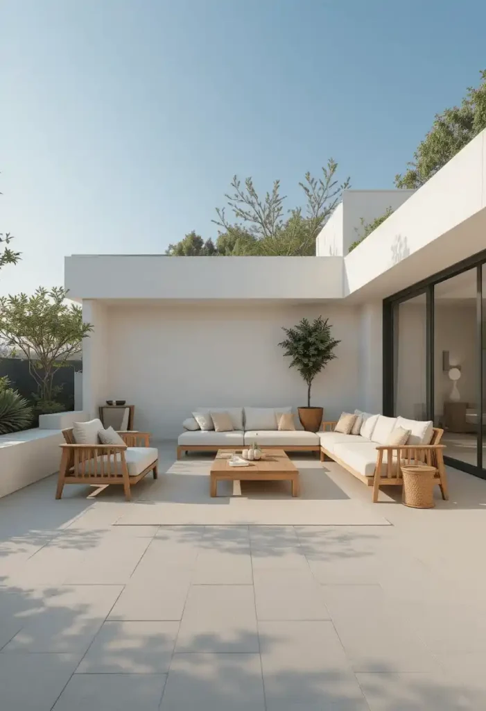 How to Design a Minimal Luxury Summer Terrace