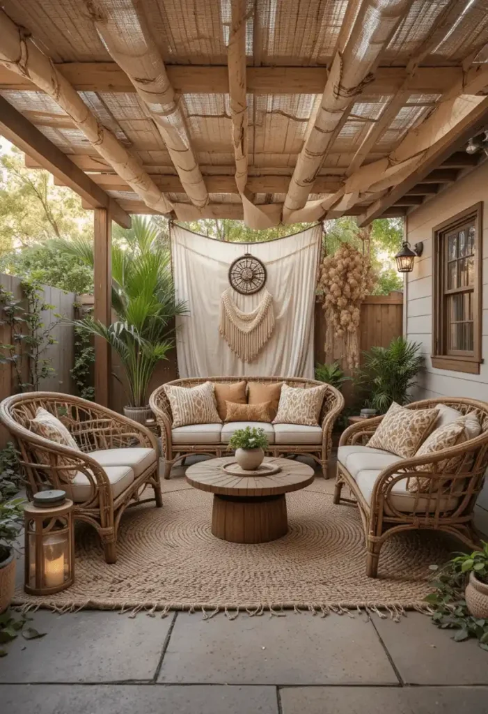 Boho Backyard Patio Style
