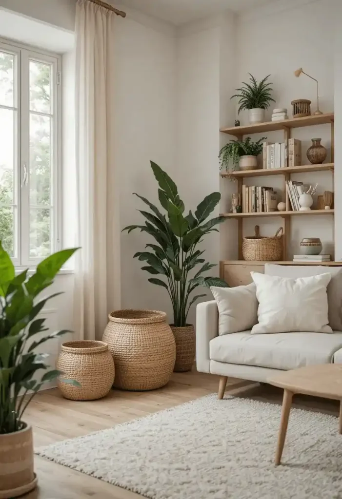 Woven Baskets for Storage