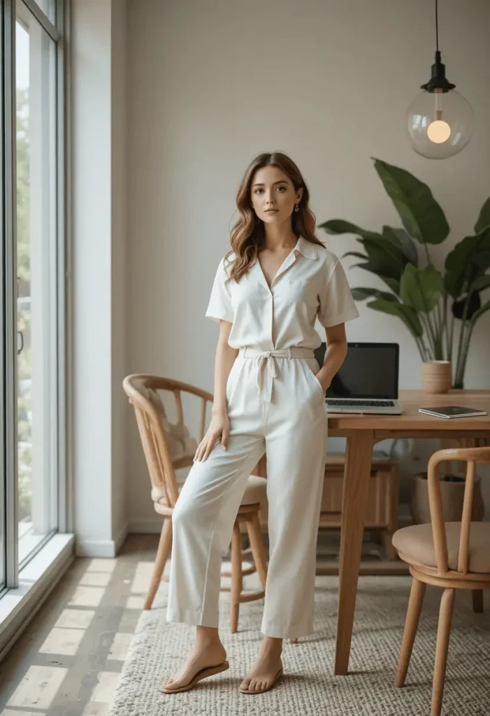 Linen Co-Ord Set