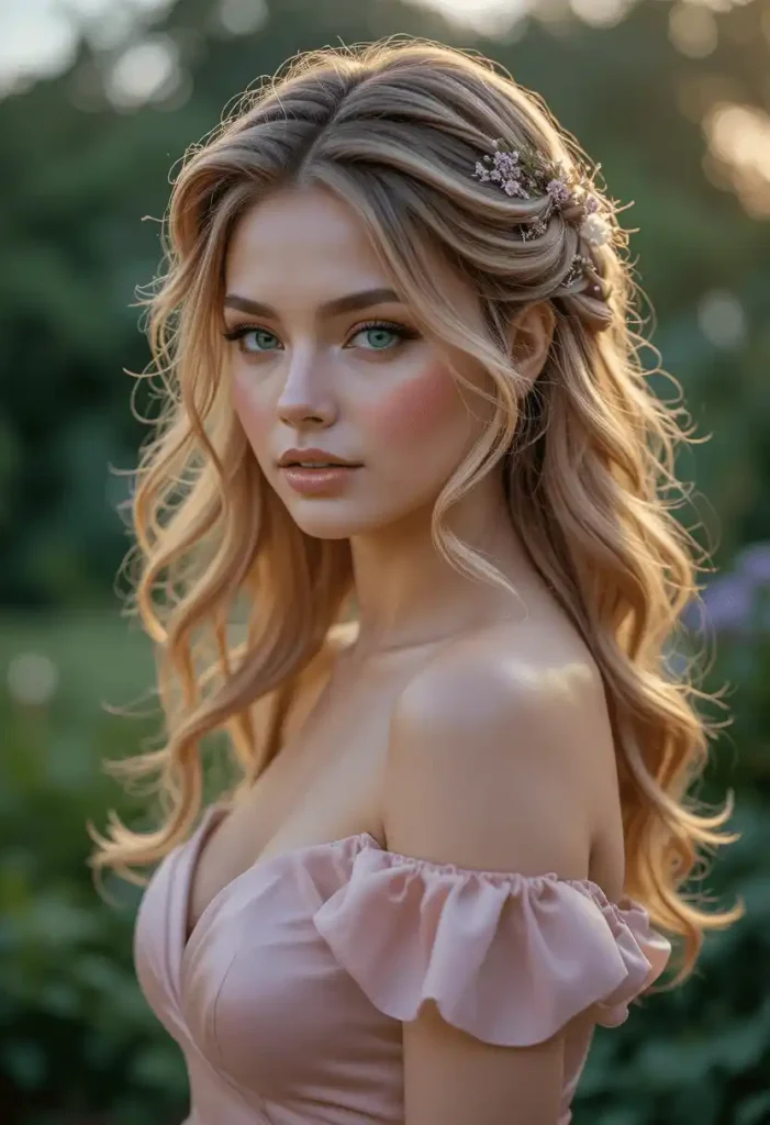 How to Add Soft Romance with a Half-Up Hairstyle