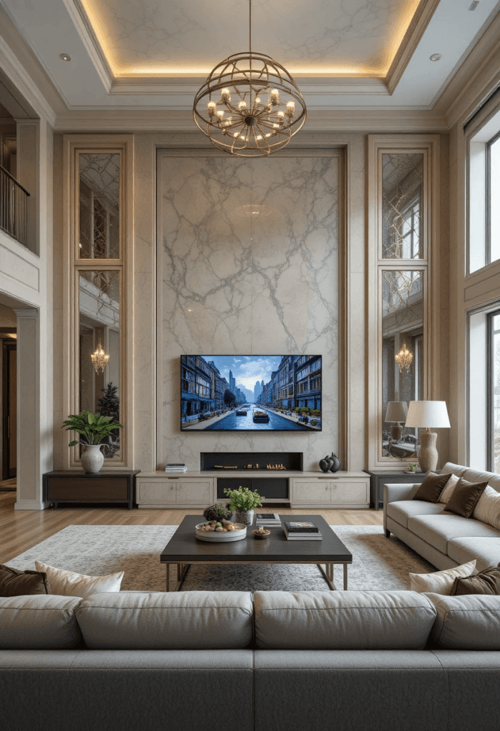 How to Style Large TVs Without Letting Them Dominate the Room