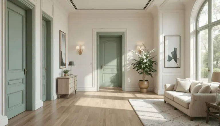 Sage Green Interior Doors