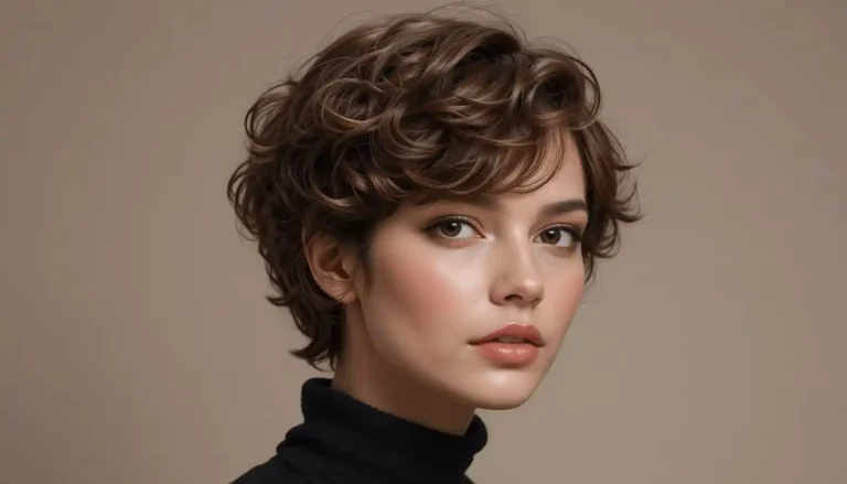 Curly Pixie Haircuts for Round Faces